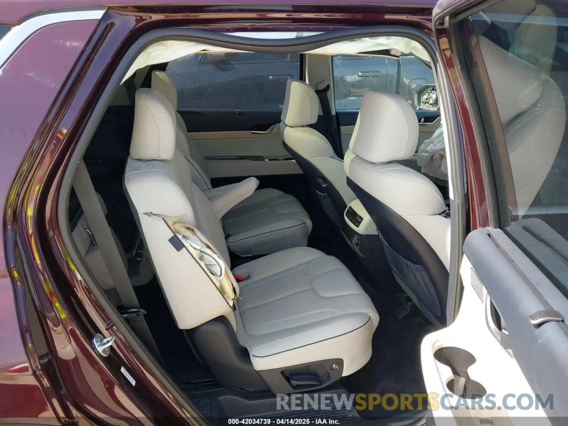 8 Фотография поврежденного автомобиля KM8R5DGE0PU564263 HYUNDAI PALISADE 2023