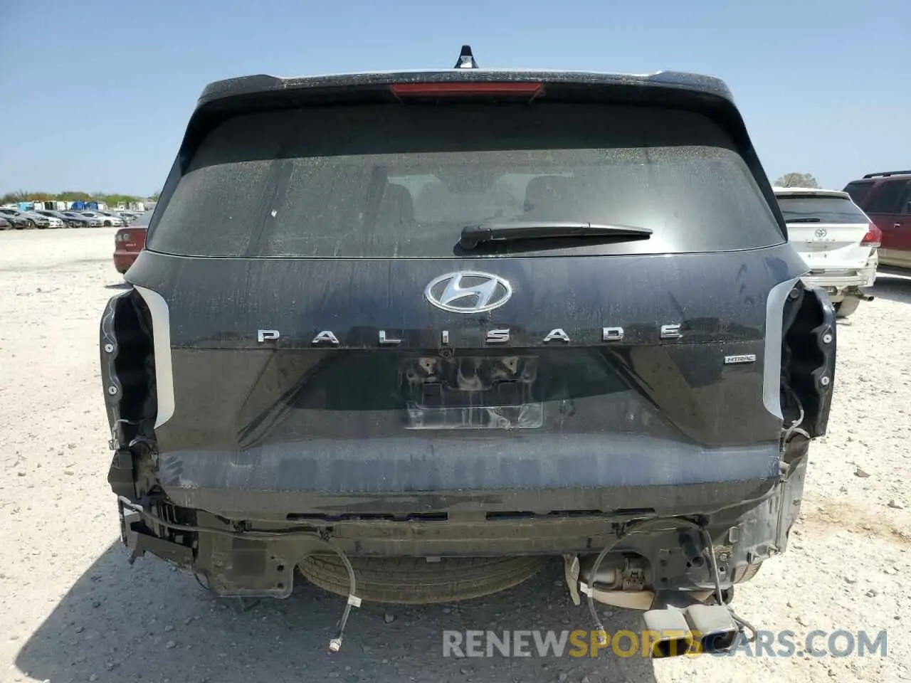6 Фотография поврежденного автомобиля KM8R5DGE3PU633074 HYUNDAI PALISADE 2023
