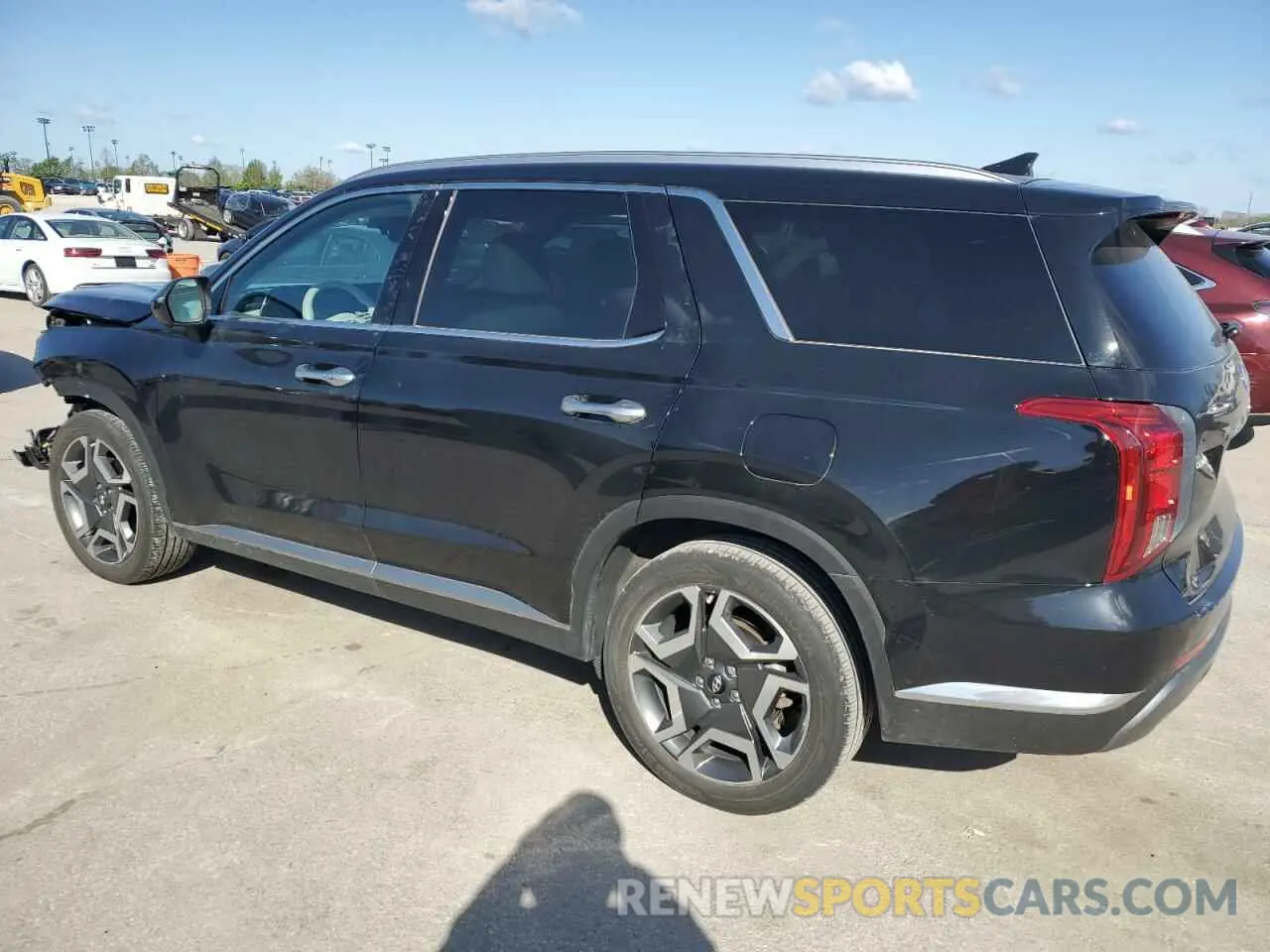 2 Photograph of a damaged car KM8R5DGE3PU633107 HYUNDAI PALISADE 2023