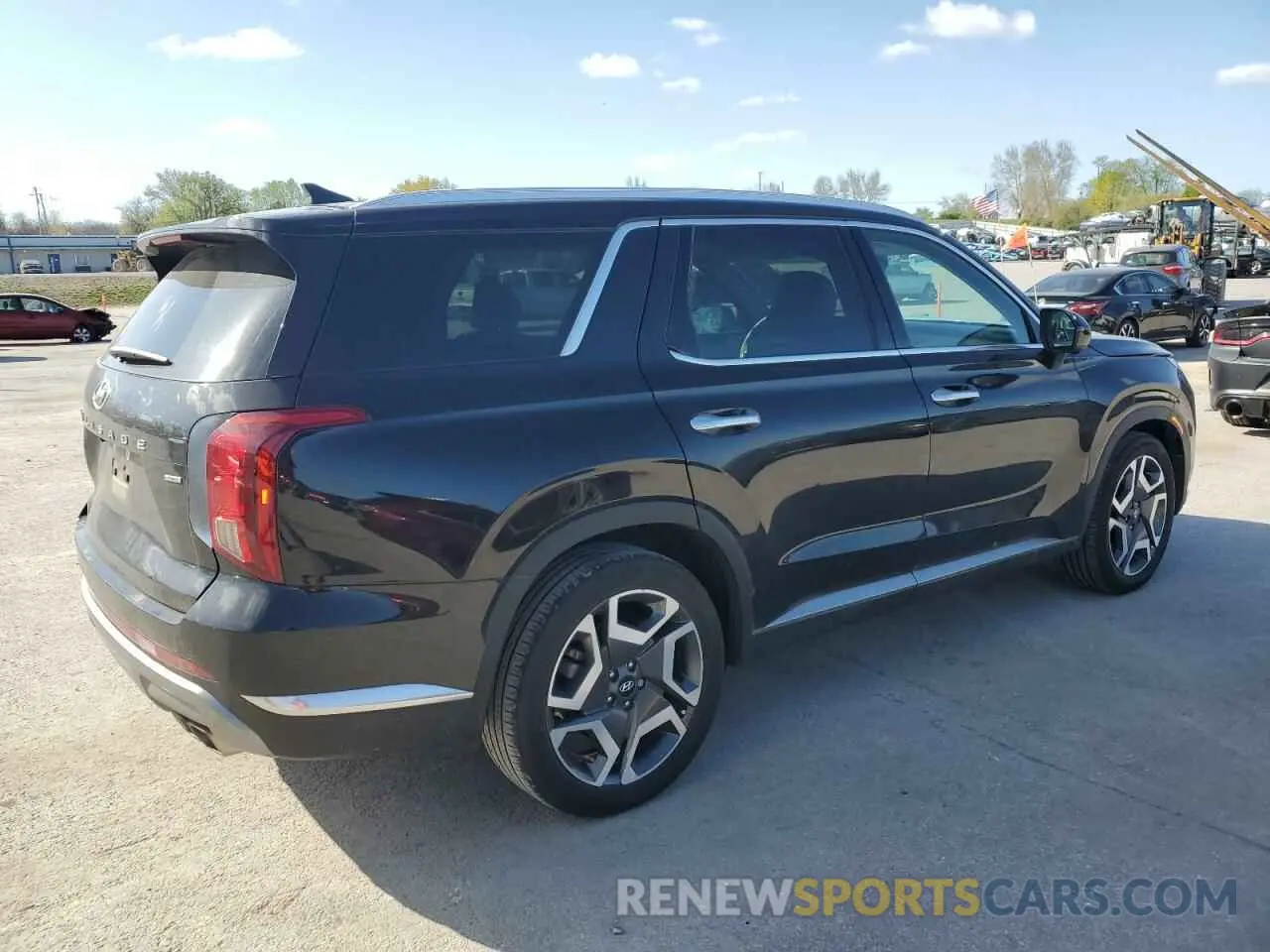 3 Photograph of a damaged car KM8R5DGE3PU633107 HYUNDAI PALISADE 2023