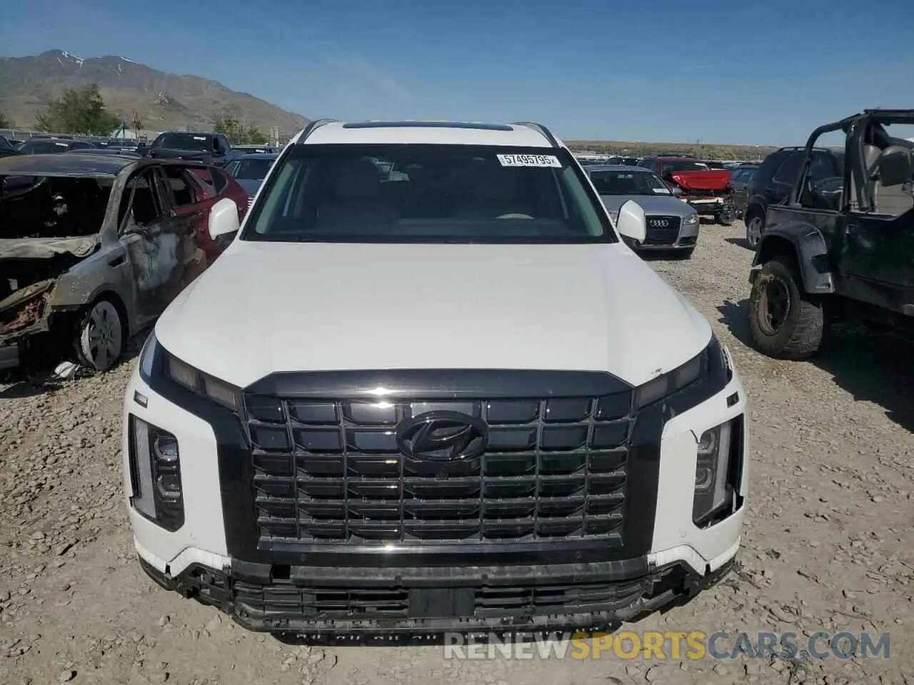 5 Photograph of a damaged car KM8R5DGE4PU602108 HYUNDAI PALISADE 2023