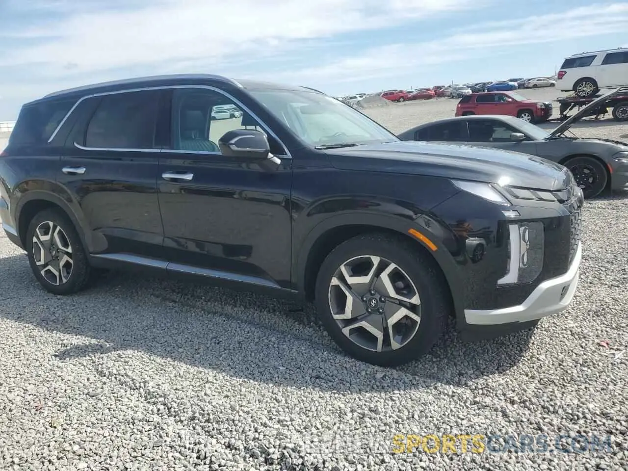 4 Photograph of a damaged car KM8R5DGE6PU516945 HYUNDAI PALISADE 2023
