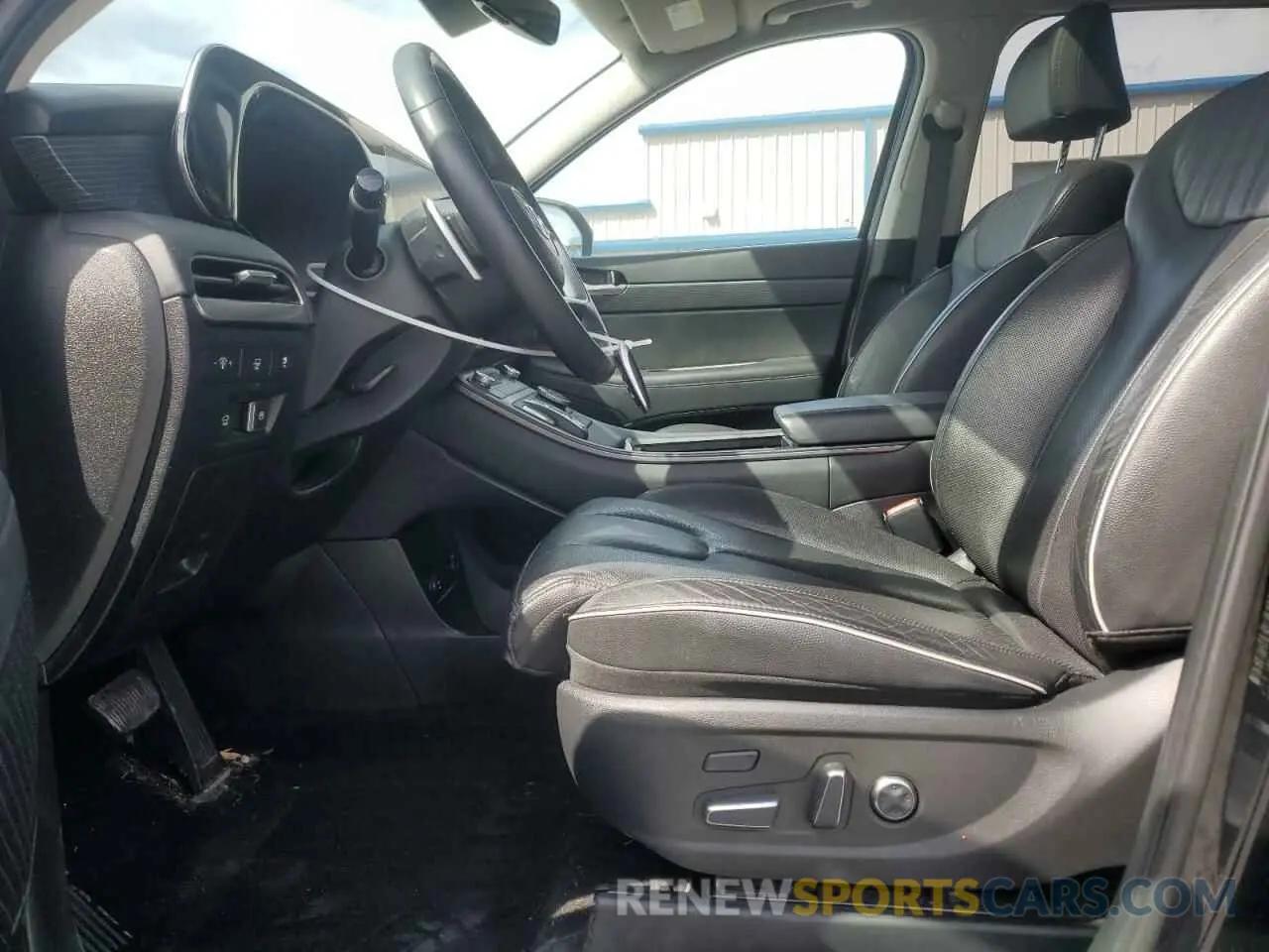 7 Photograph of a damaged car KM8R5DGE6PU516945 HYUNDAI PALISADE 2023