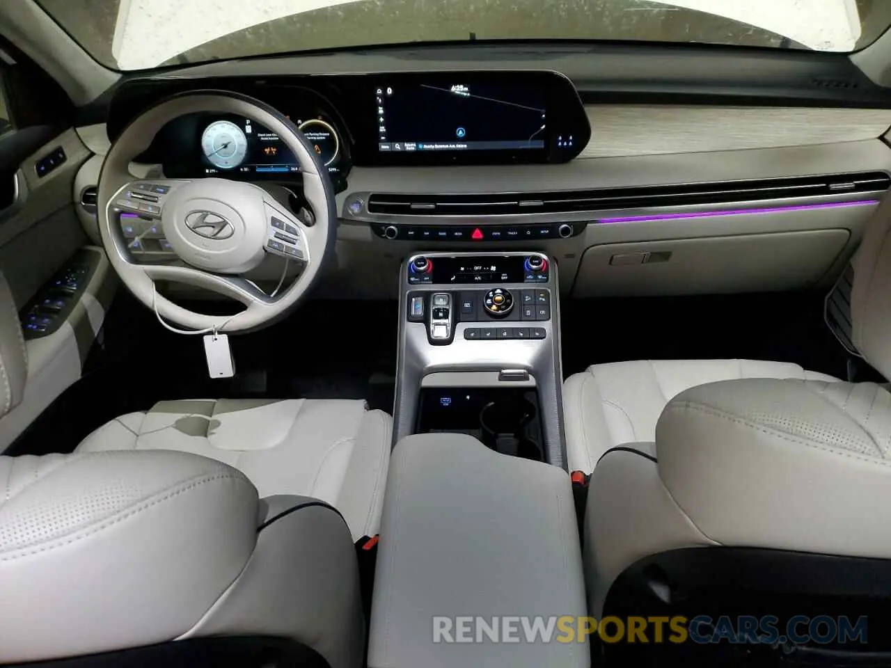8 Photograph of a damaged car KM8R5DGE6PU599857 HYUNDAI PALISADE 2023