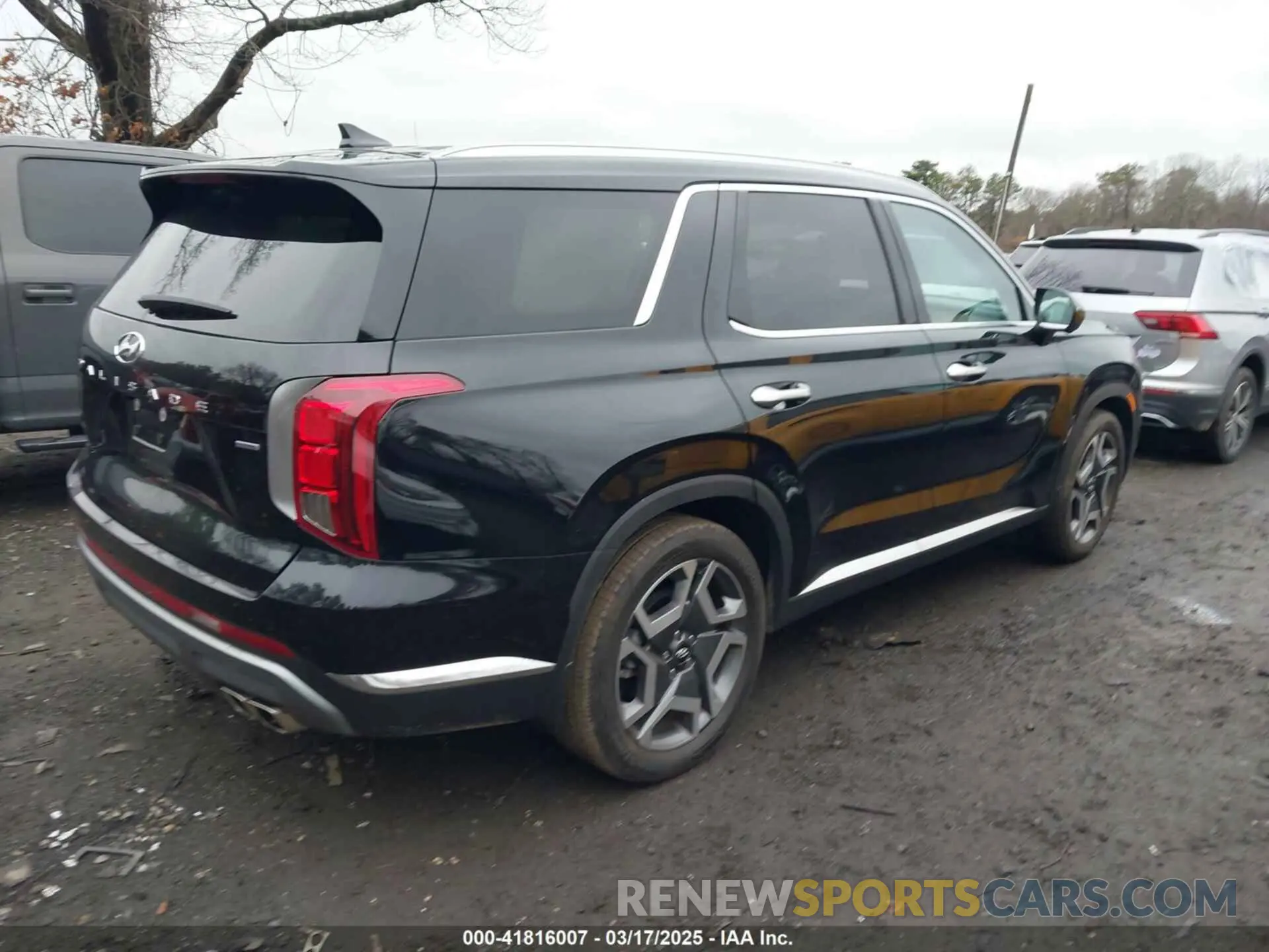 4 Фотография поврежденного автомобиля KM8R5DGE7PU571811 HYUNDAI PALISADE 2023