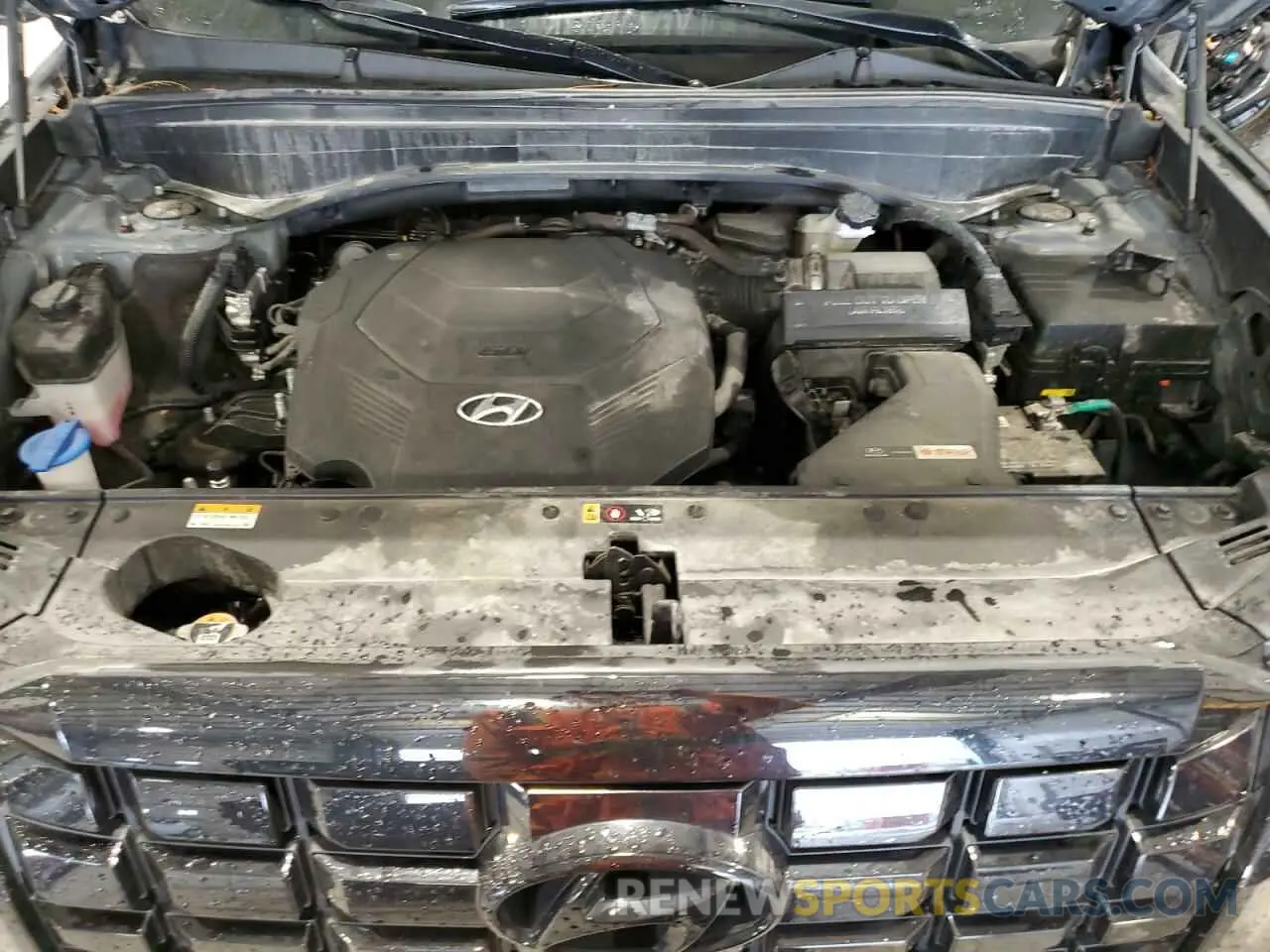12 Photograph of a damaged car KM8R5DGE8PU498321 HYUNDAI PALISADE 2023