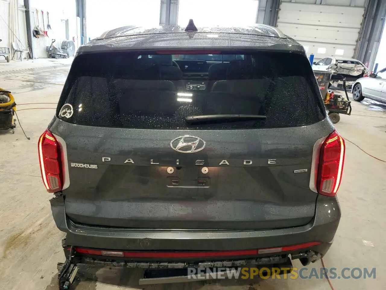 6 Photograph of a damaged car KM8R5DGE8PU498321 HYUNDAI PALISADE 2023