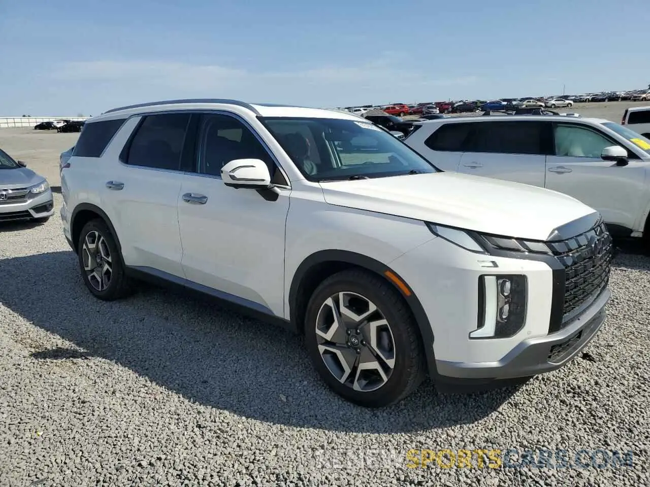 4 Фотография поврежденного автомобиля KM8R5DGEXPU493976 HYUNDAI PALISADE 2023