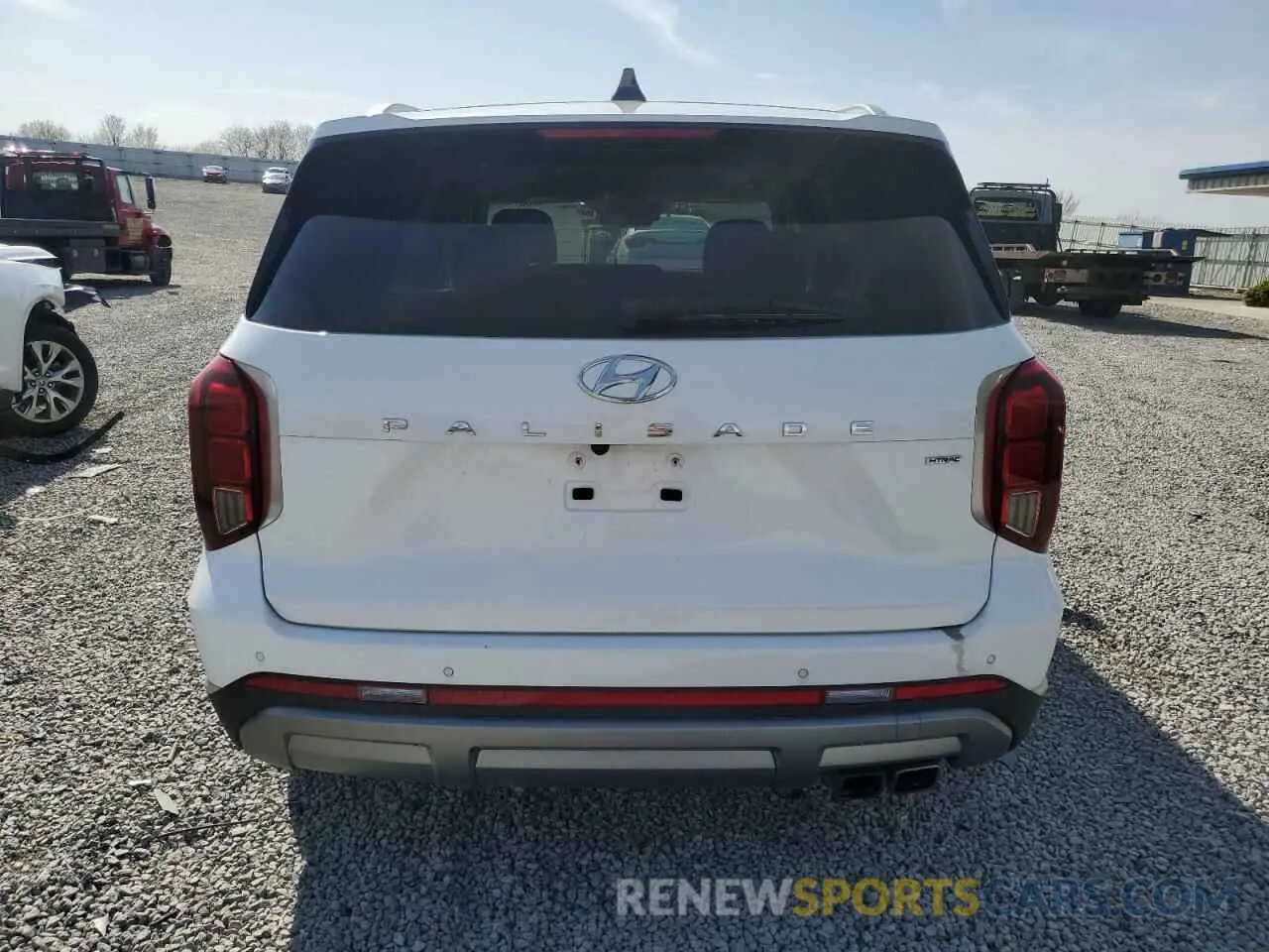 6 Фотография поврежденного автомобиля KM8R5DGEXPU493976 HYUNDAI PALISADE 2023