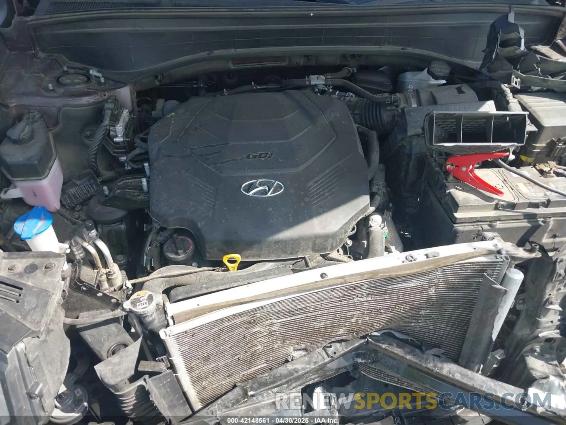 10 Photograph of a damaged car KM8R5DGEXPU521968 HYUNDAI PALISADE 2023