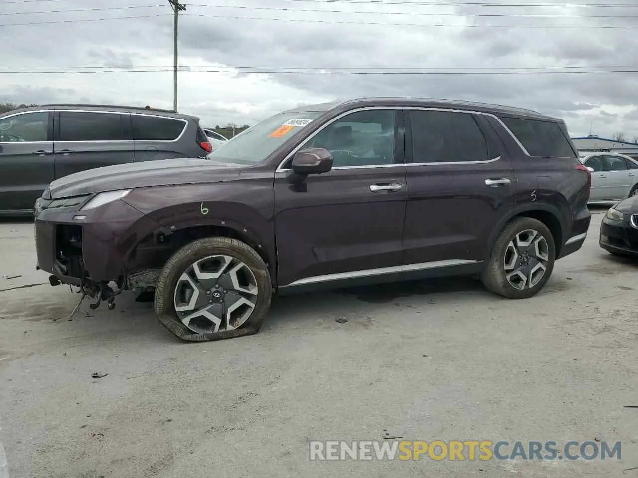 1 Фотография поврежденного автомобиля KM8R5DGEXPU605708 HYUNDAI PALISADE 2023