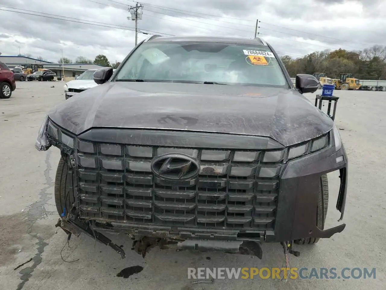 5 Фотография поврежденного автомобиля KM8R5DGEXPU605708 HYUNDAI PALISADE 2023