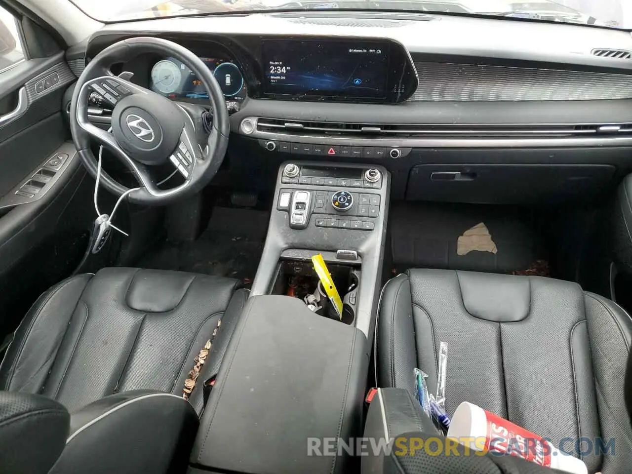 8 Фотография поврежденного автомобиля KM8R5DGEXPU605708 HYUNDAI PALISADE 2023