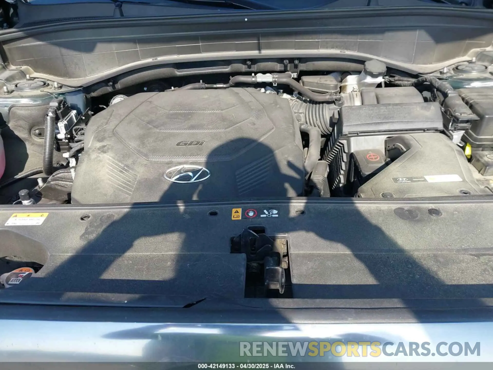 10 Фотография поврежденного автомобиля KM8R74GE0PU504784 HYUNDAI PALISADE 2023