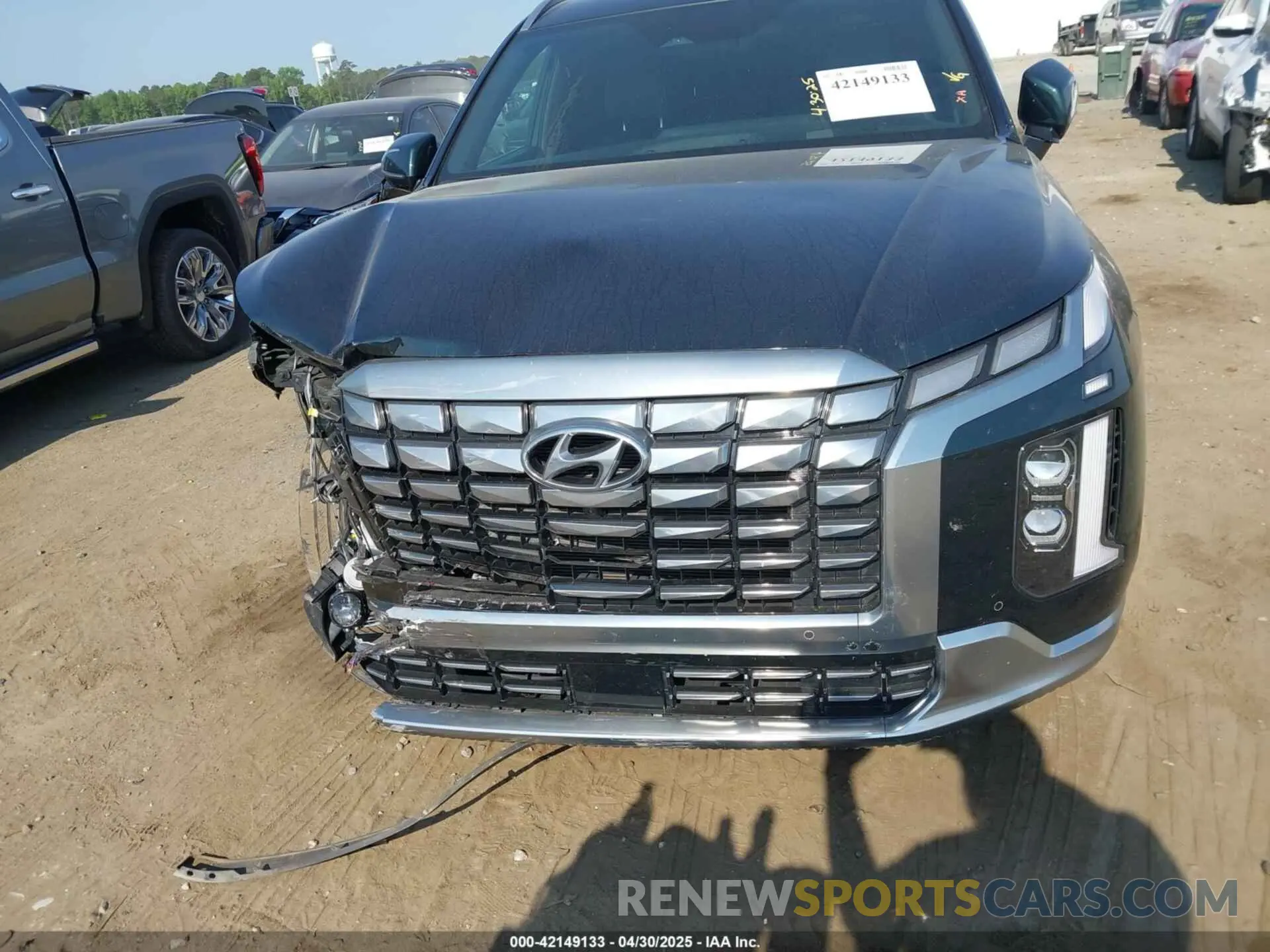 12 Фотография поврежденного автомобиля KM8R74GE0PU504784 HYUNDAI PALISADE 2023
