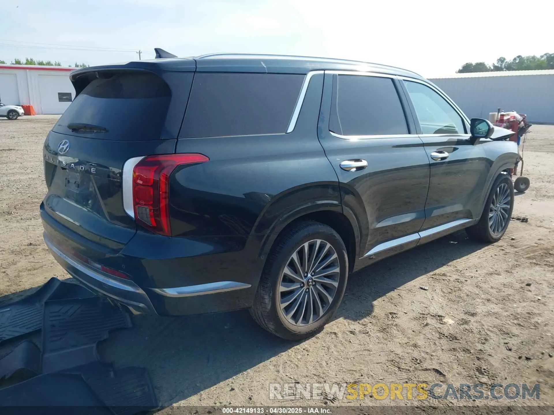 4 Фотография поврежденного автомобиля KM8R74GE0PU504784 HYUNDAI PALISADE 2023