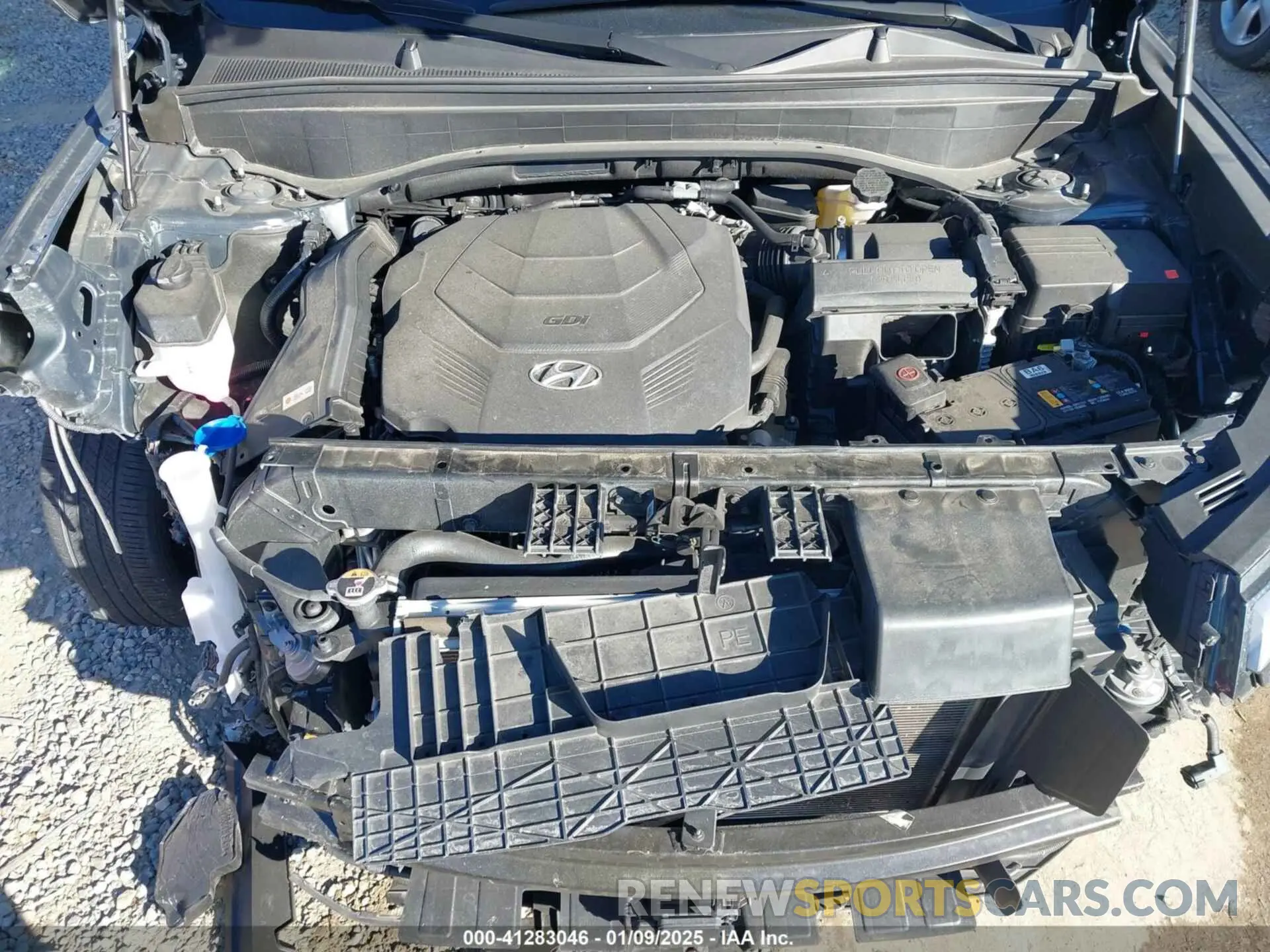 10 Photograph of a damaged car KM8R74GE0PU591229 HYUNDAI PALISADE 2023
