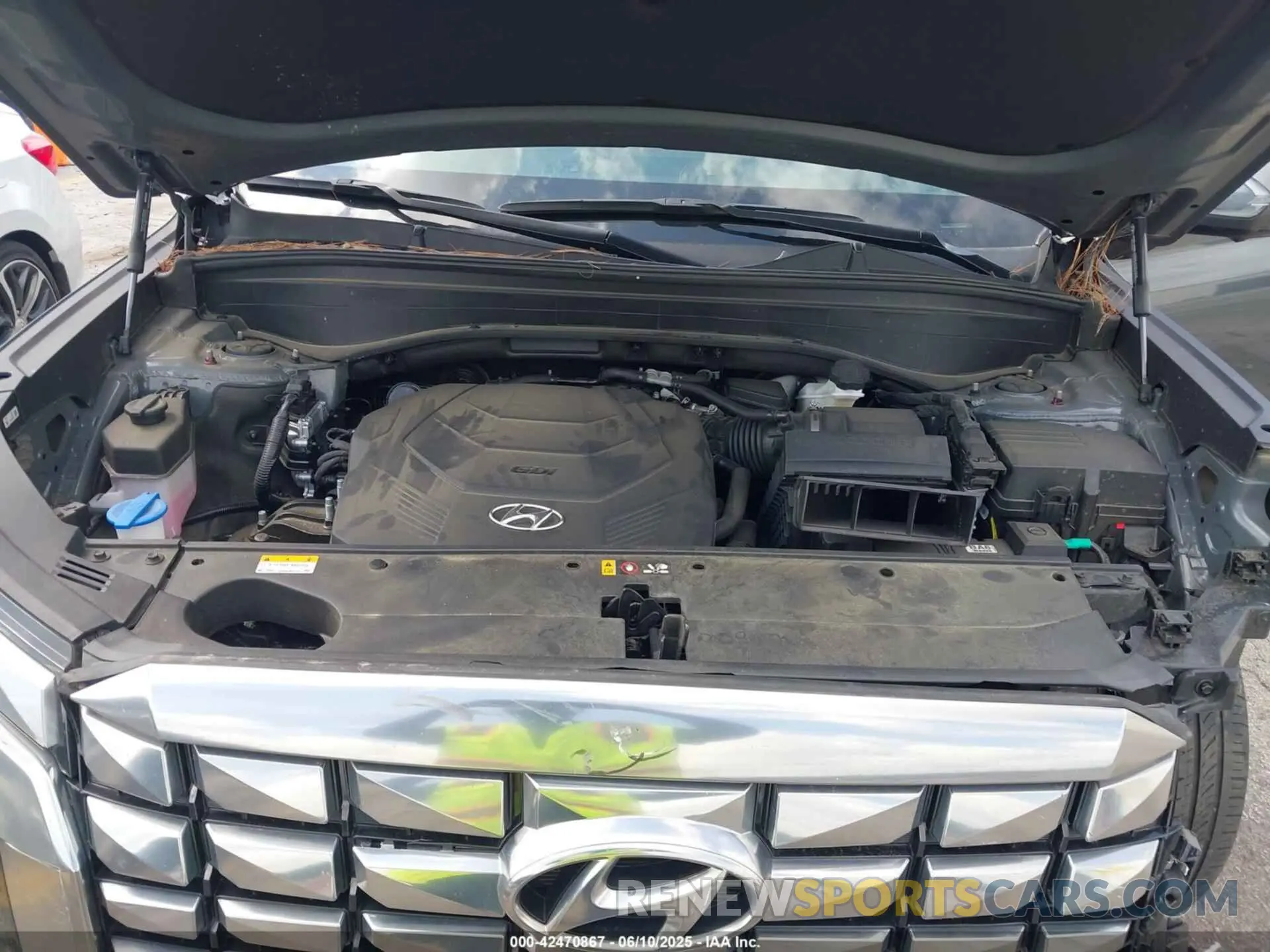 10 Фотография поврежденного автомобиля KM8R74GE1PU512540 HYUNDAI PALISADE 2023