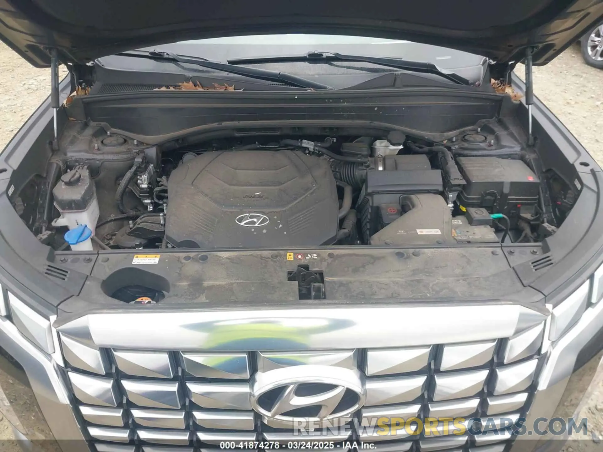 10 Photograph of a damaged car KM8R74GE4PU514833 HYUNDAI PALISADE 2023
