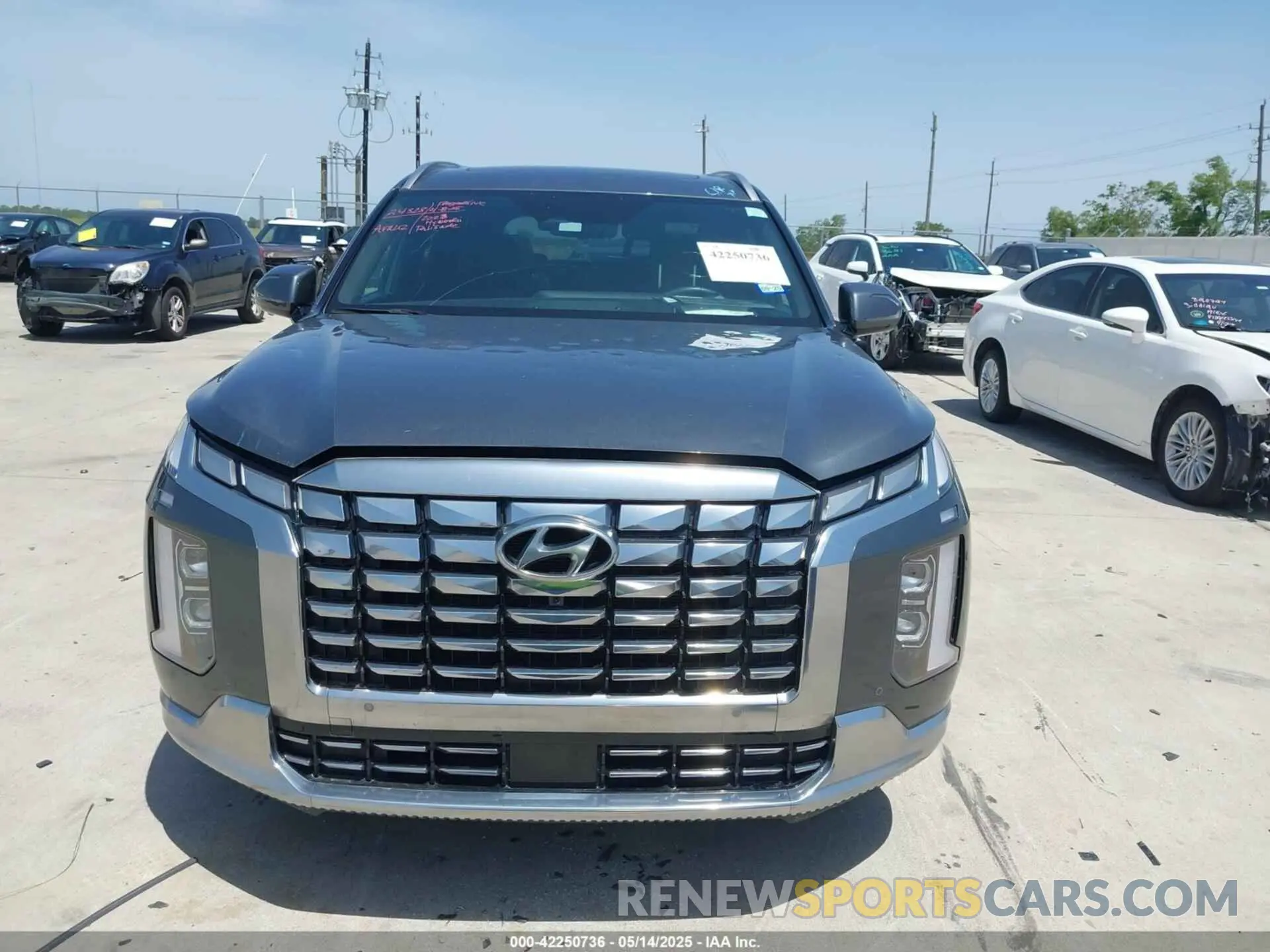 12 Photograph of a damaged car KM8R74GE5PU501315 HYUNDAI PALISADE 2023