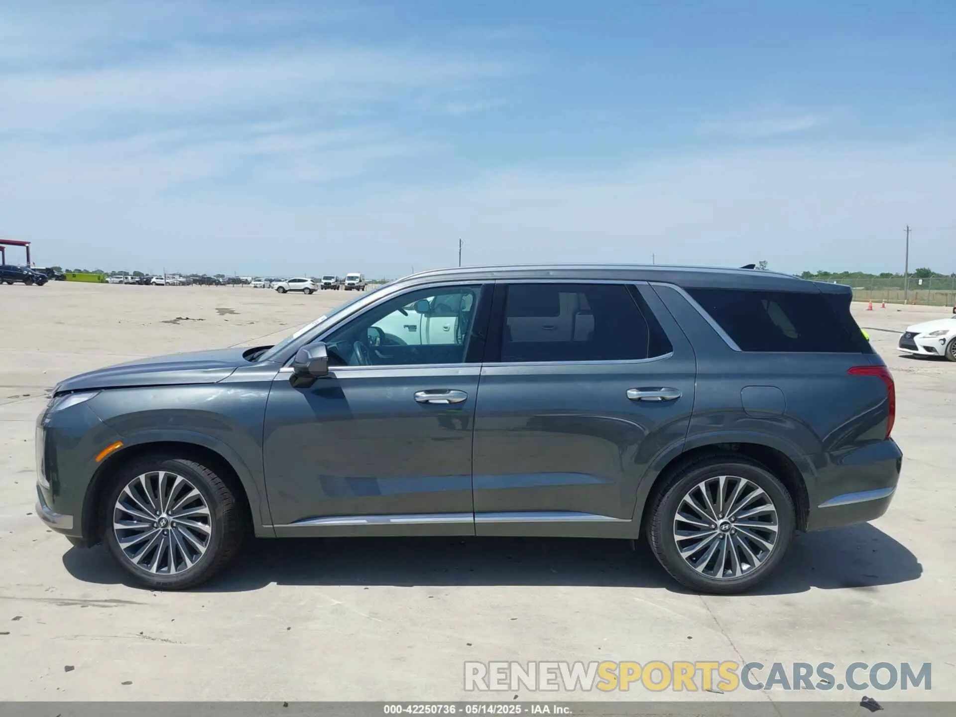 14 Photograph of a damaged car KM8R74GE5PU501315 HYUNDAI PALISADE 2023