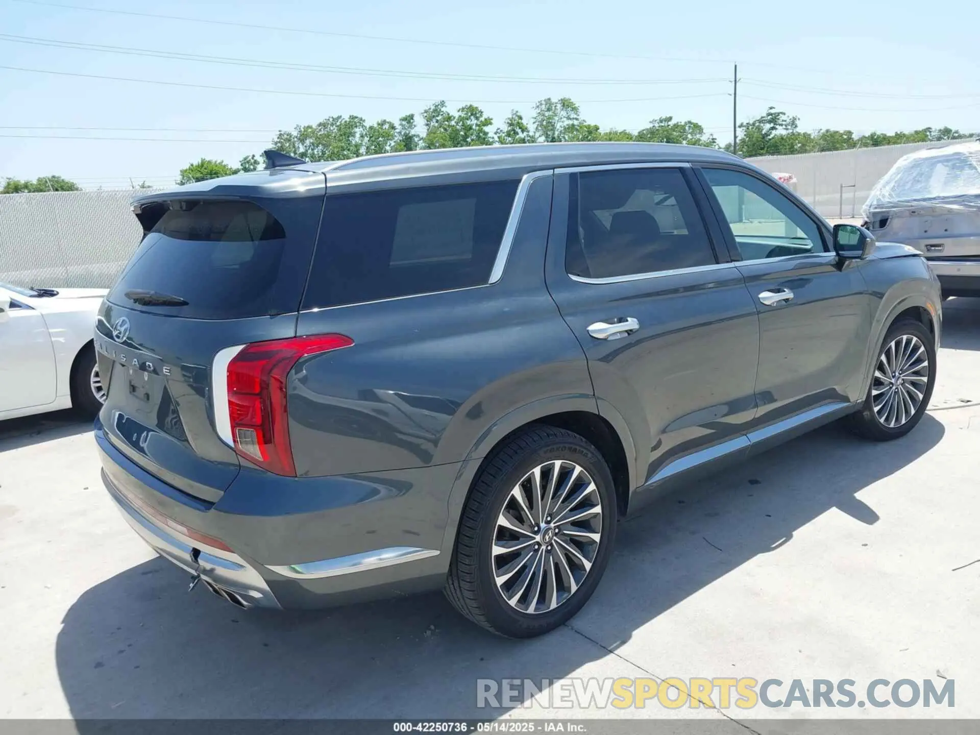 4 Photograph of a damaged car KM8R74GE5PU501315 HYUNDAI PALISADE 2023