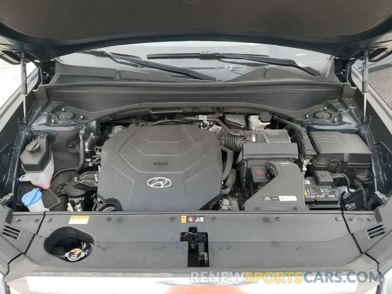 12 Photograph of a damaged car KM8R74GE7PU641494 HYUNDAI PALISADE 2023