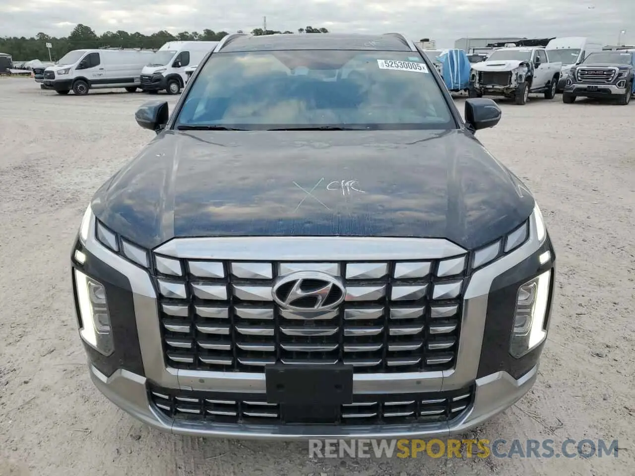 5 Photograph of a damaged car KM8R74GE7PU641494 HYUNDAI PALISADE 2023