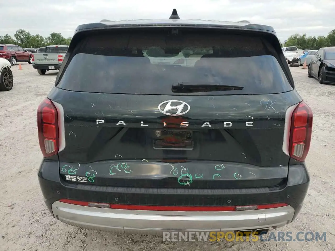 6 Photograph of a damaged car KM8R74GE7PU641494 HYUNDAI PALISADE 2023