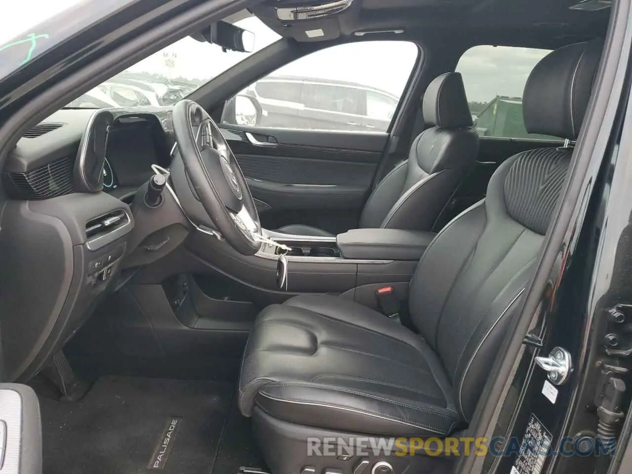 7 Photograph of a damaged car KM8R74GE7PU641494 HYUNDAI PALISADE 2023