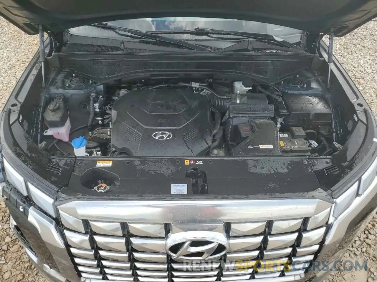 12 Фотография поврежденного автомобиля KM8R74GE9PU626706 HYUNDAI PALISADE 2023