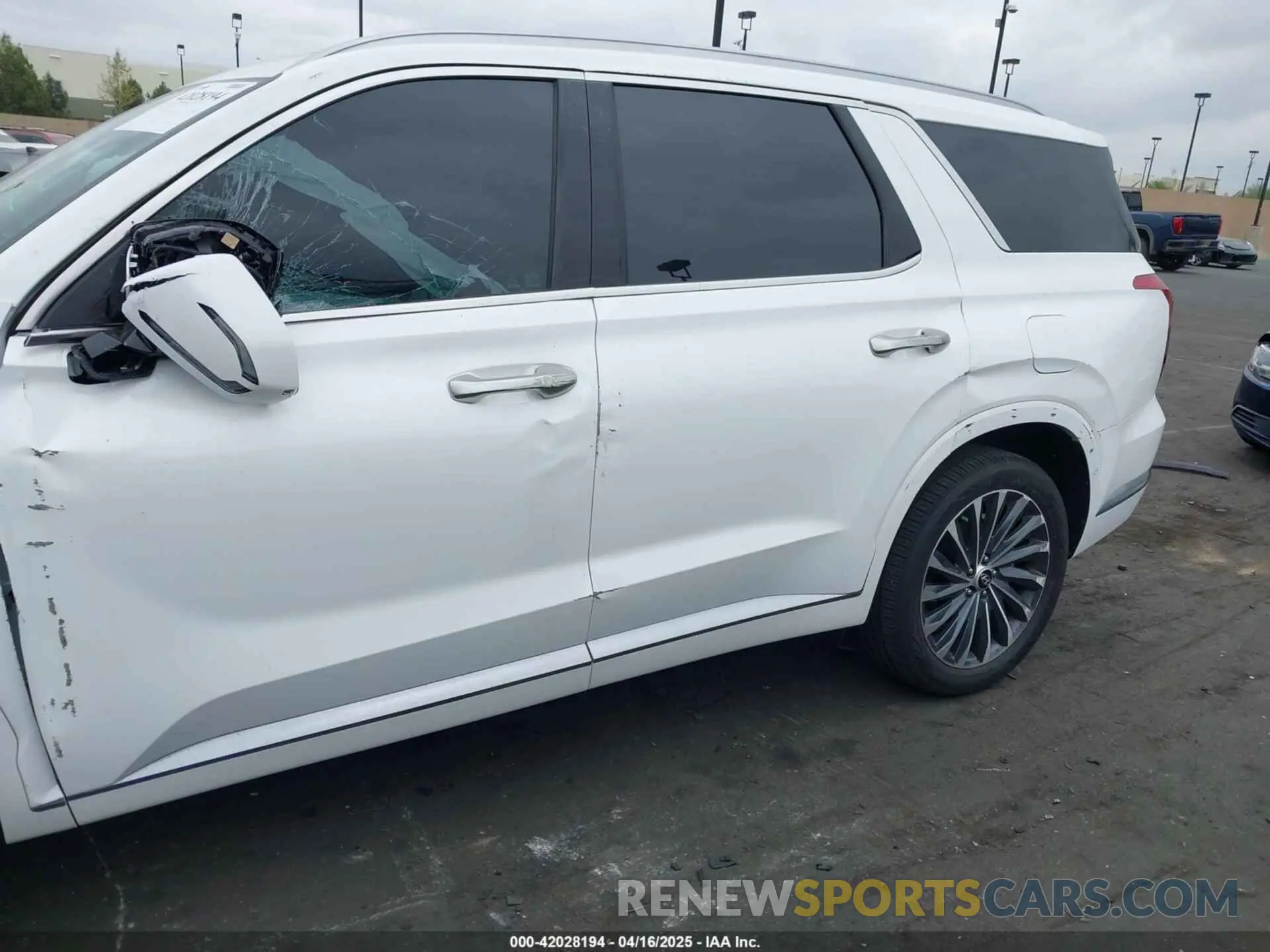 12 Фотография поврежденного автомобиля KM8R74GEXPU516330 HYUNDAI PALISADE 2023