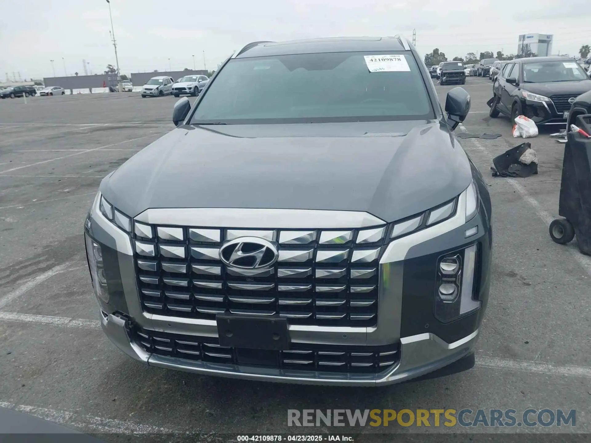 12 Photograph of a damaged car KM8R74GEXPU531152 HYUNDAI PALISADE 2023