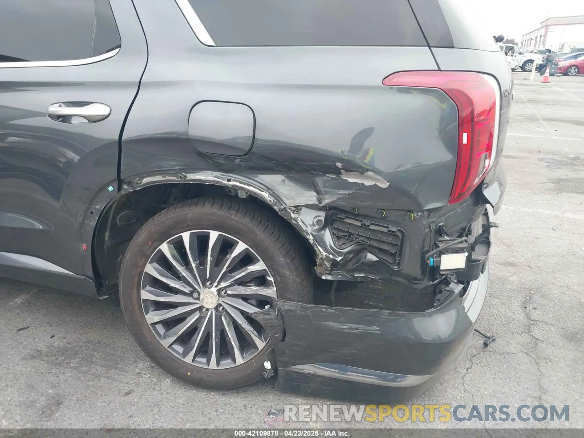 6 Photograph of a damaged car KM8R74GEXPU531152 HYUNDAI PALISADE 2023