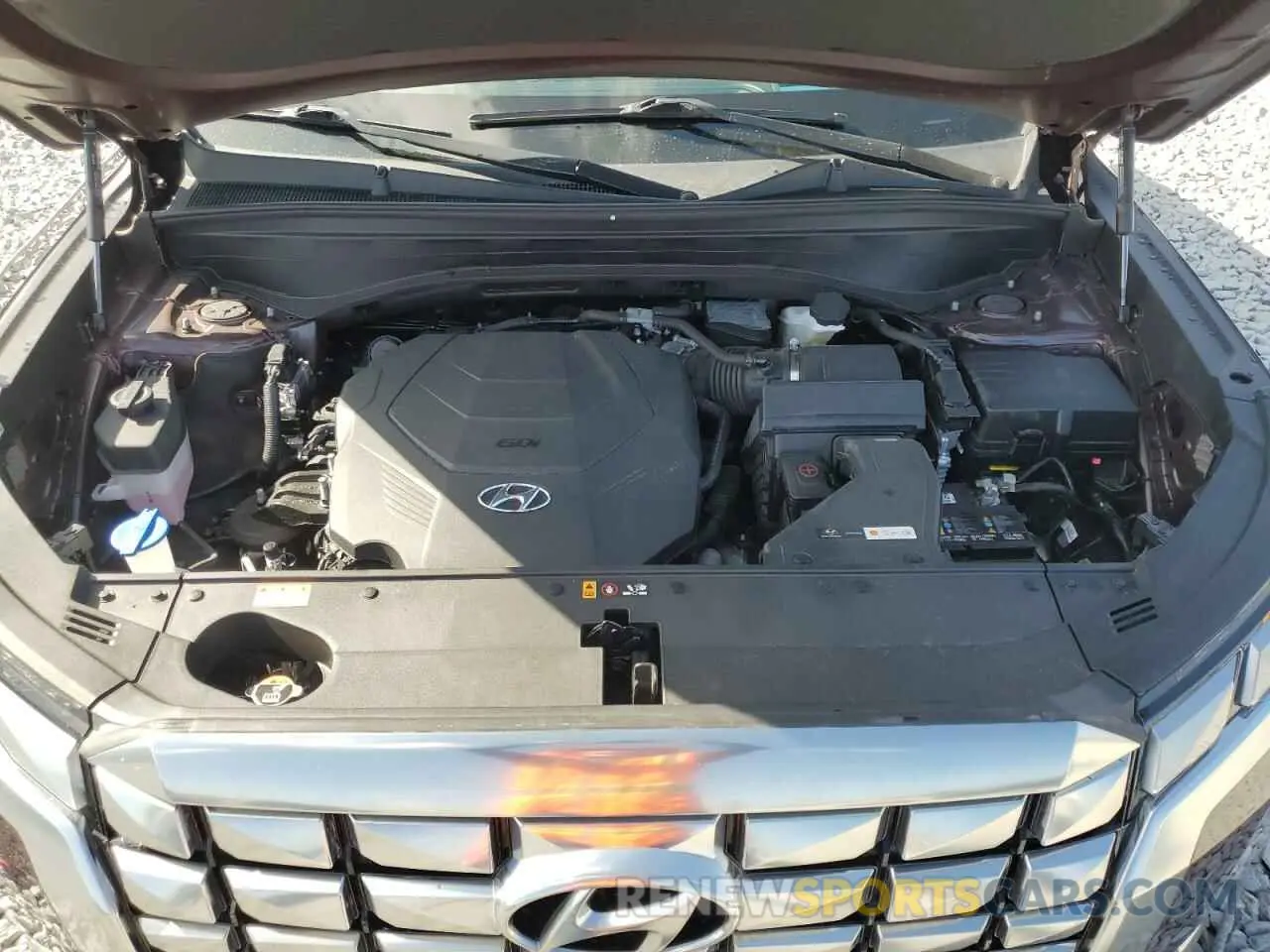 13 Photograph of a damaged car KM8R74GEXPU542894 HYUNDAI PALISADE 2023