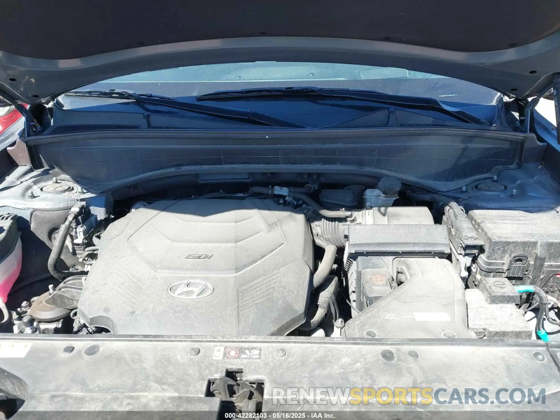 10 Photograph of a damaged car KM8R7DGE1PU502462 HYUNDAI PALISADE 2023