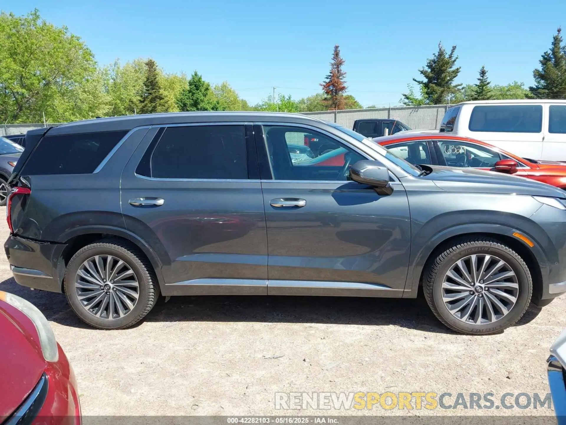 13 Photograph of a damaged car KM8R7DGE1PU502462 HYUNDAI PALISADE 2023