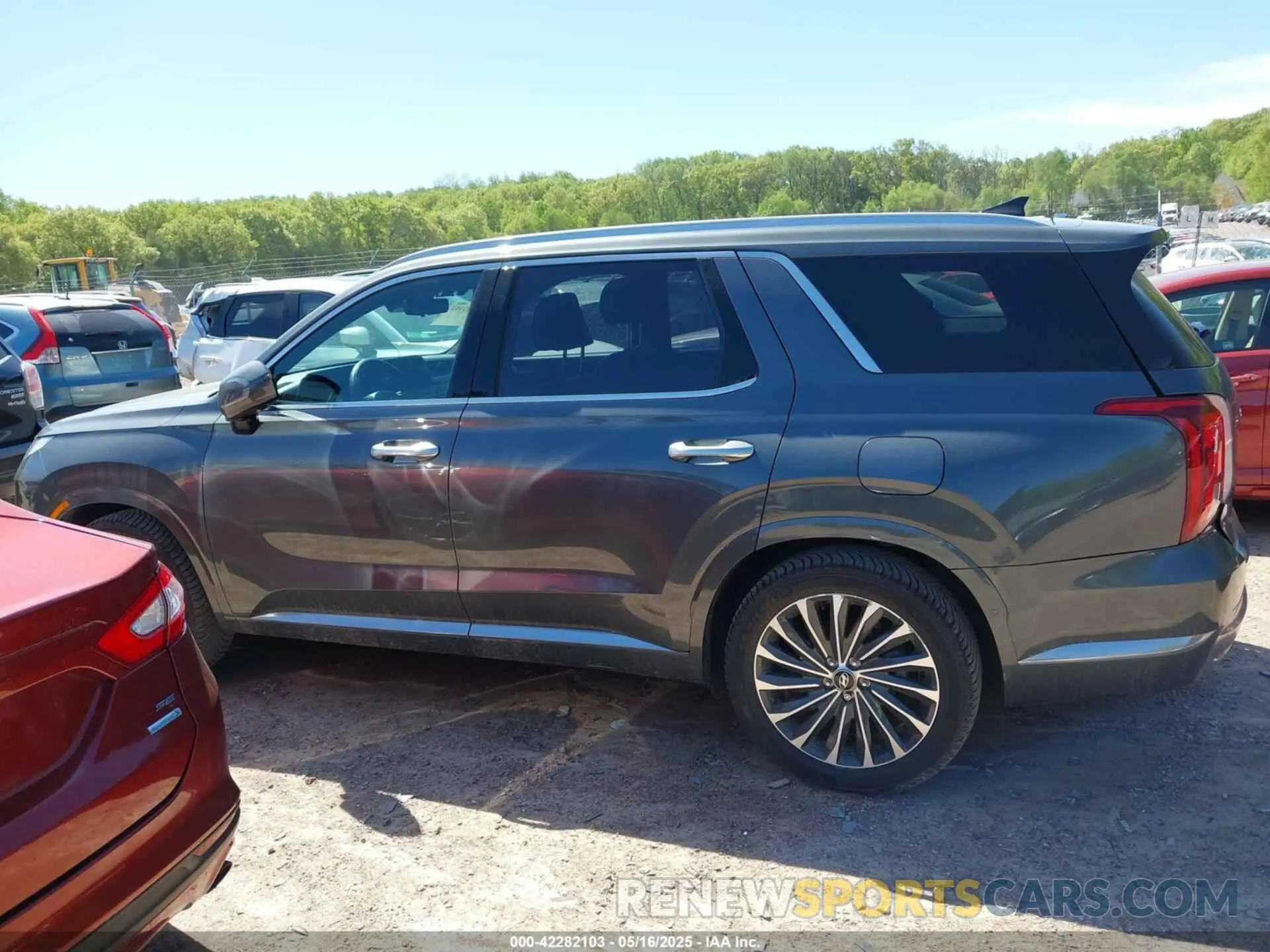 14 Photograph of a damaged car KM8R7DGE1PU502462 HYUNDAI PALISADE 2023