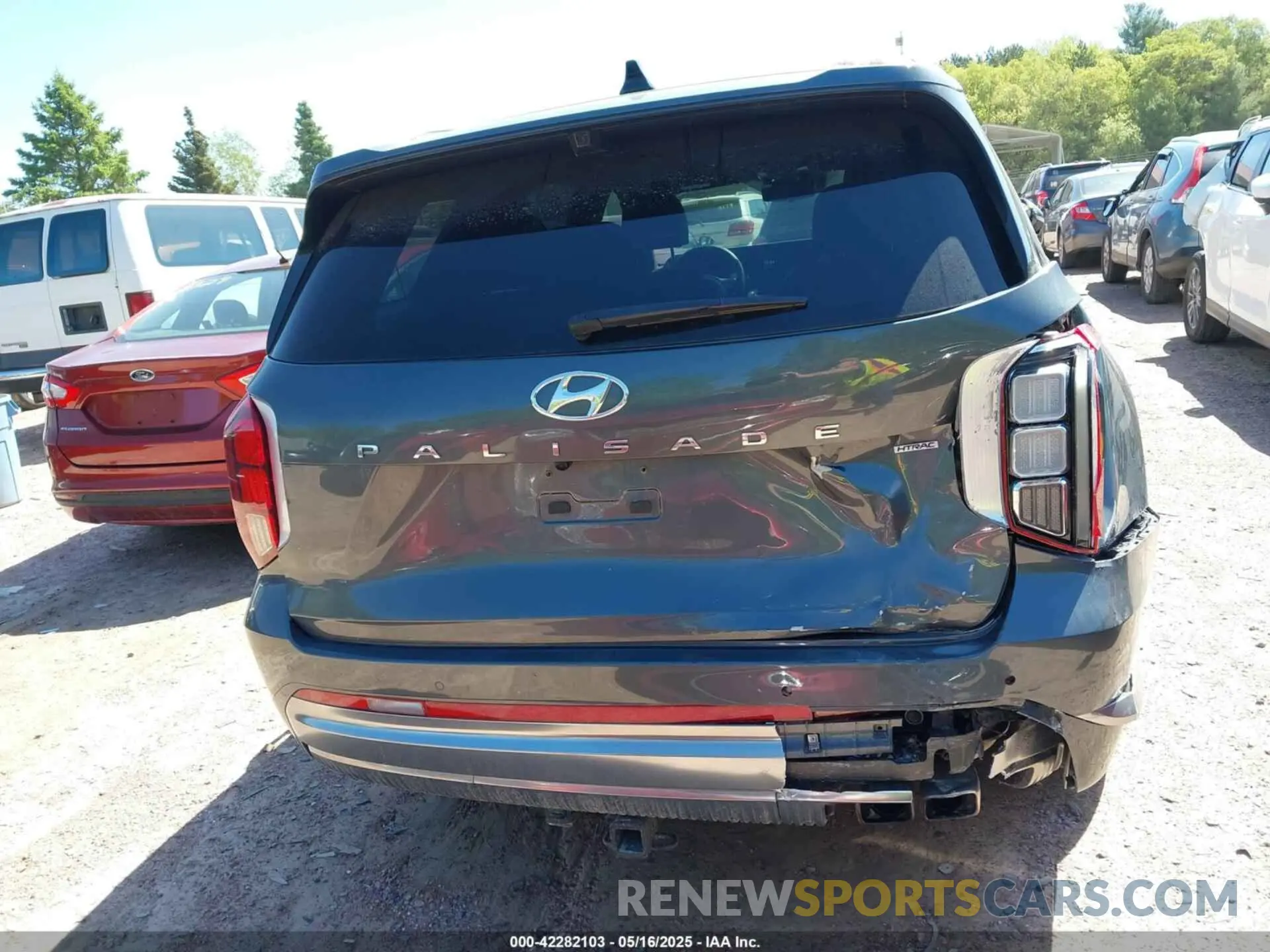 16 Photograph of a damaged car KM8R7DGE1PU502462 HYUNDAI PALISADE 2023