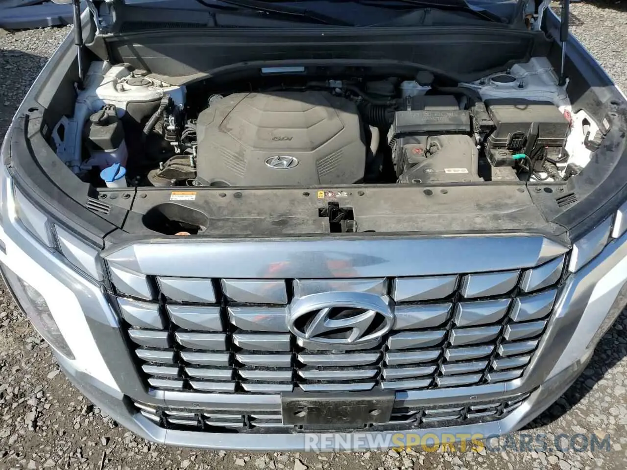12 Photograph of a damaged car KM8R7DGE2PU502227 HYUNDAI PALISADE 2023