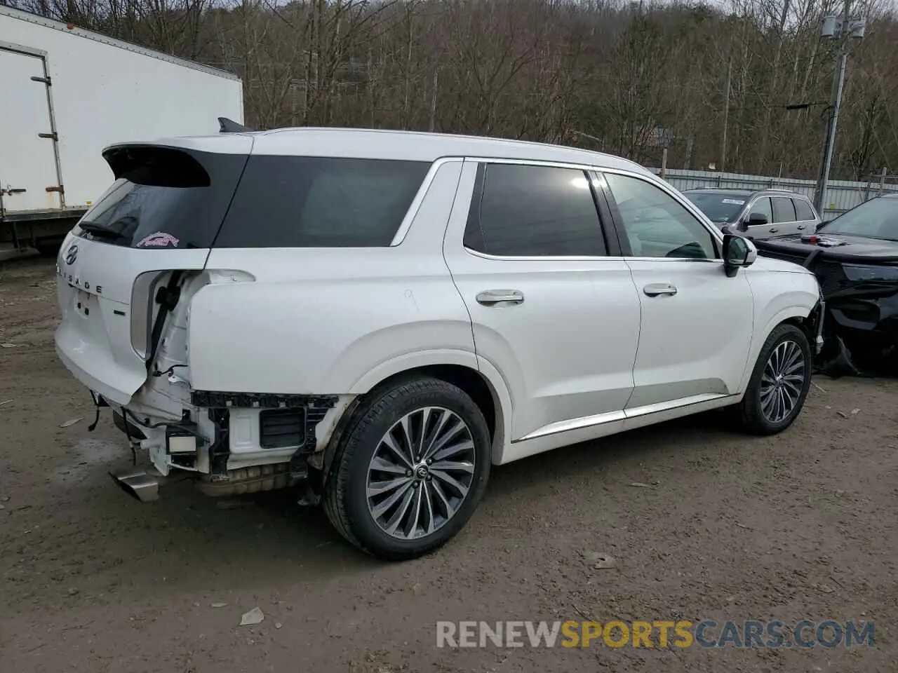 3 Фотография поврежденного автомобиля KM8R7DGE2PU512935 HYUNDAI PALISADE 2023