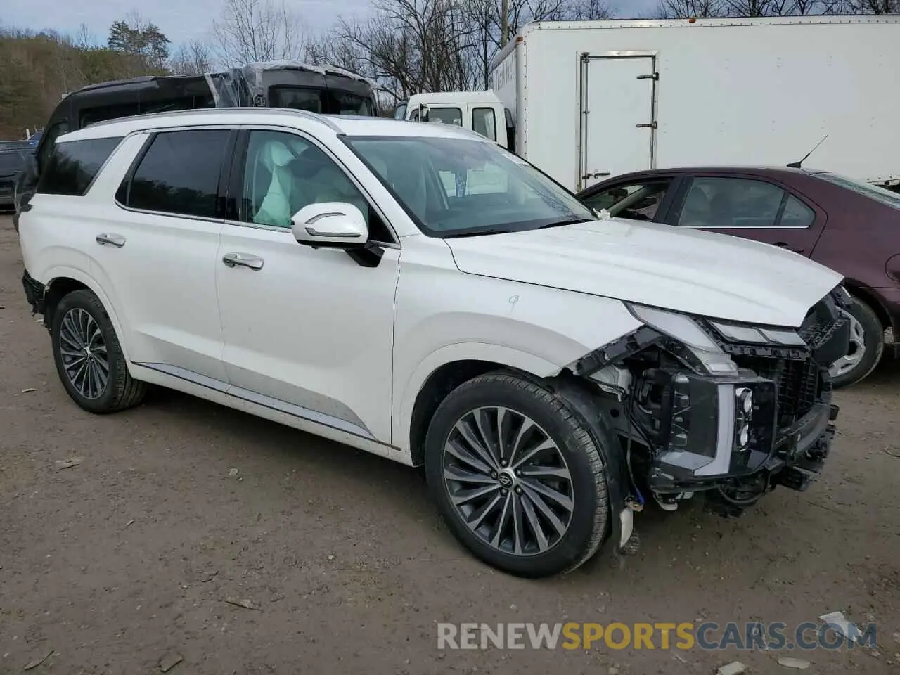 4 Фотография поврежденного автомобиля KM8R7DGE2PU512935 HYUNDAI PALISADE 2023