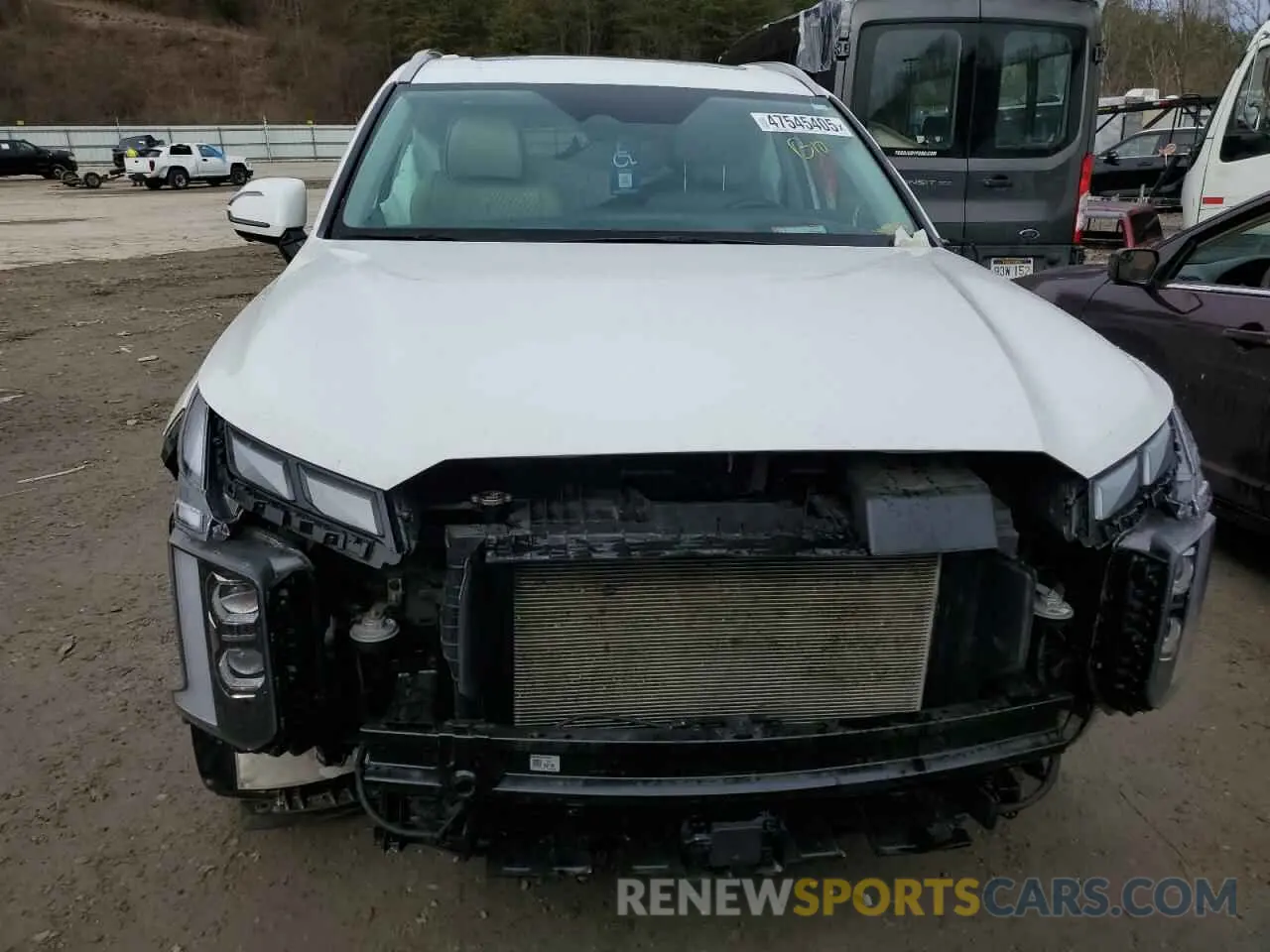 5 Фотография поврежденного автомобиля KM8R7DGE2PU512935 HYUNDAI PALISADE 2023