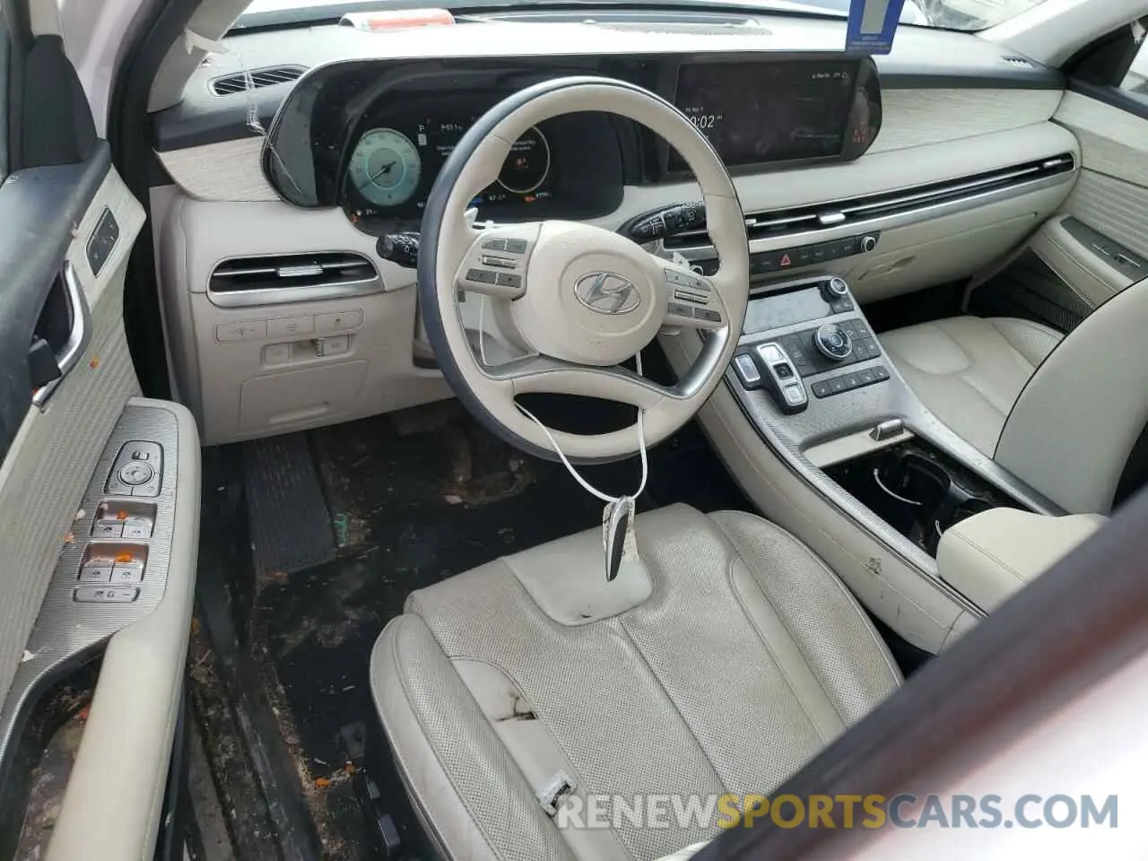 8 Фотография поврежденного автомобиля KM8R7DGE2PU512935 HYUNDAI PALISADE 2023