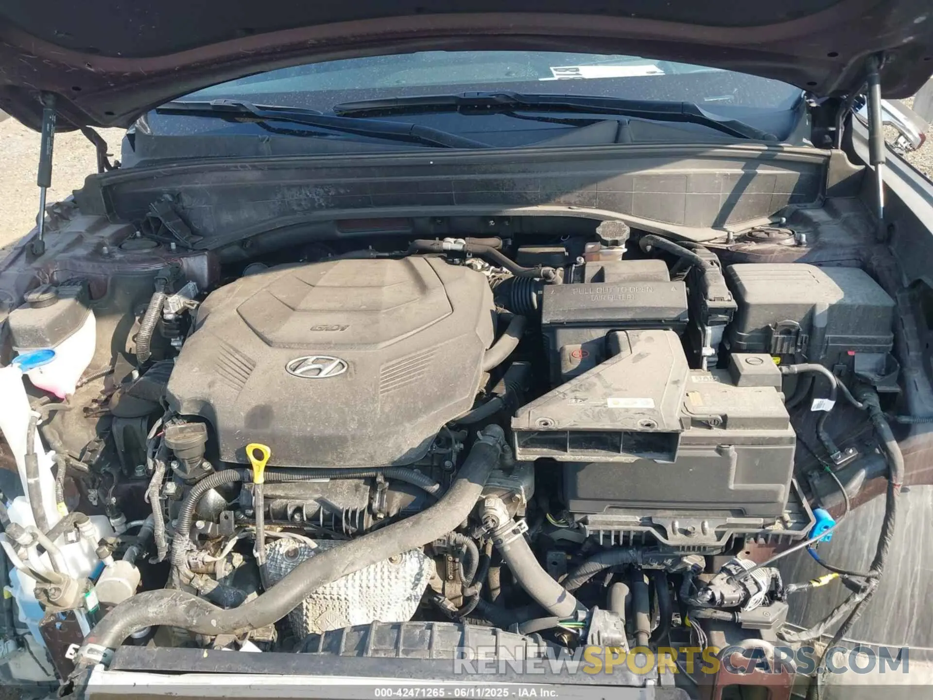 10 Photograph of a damaged car KM8R7DGE2PU514264 HYUNDAI PALISADE 2023