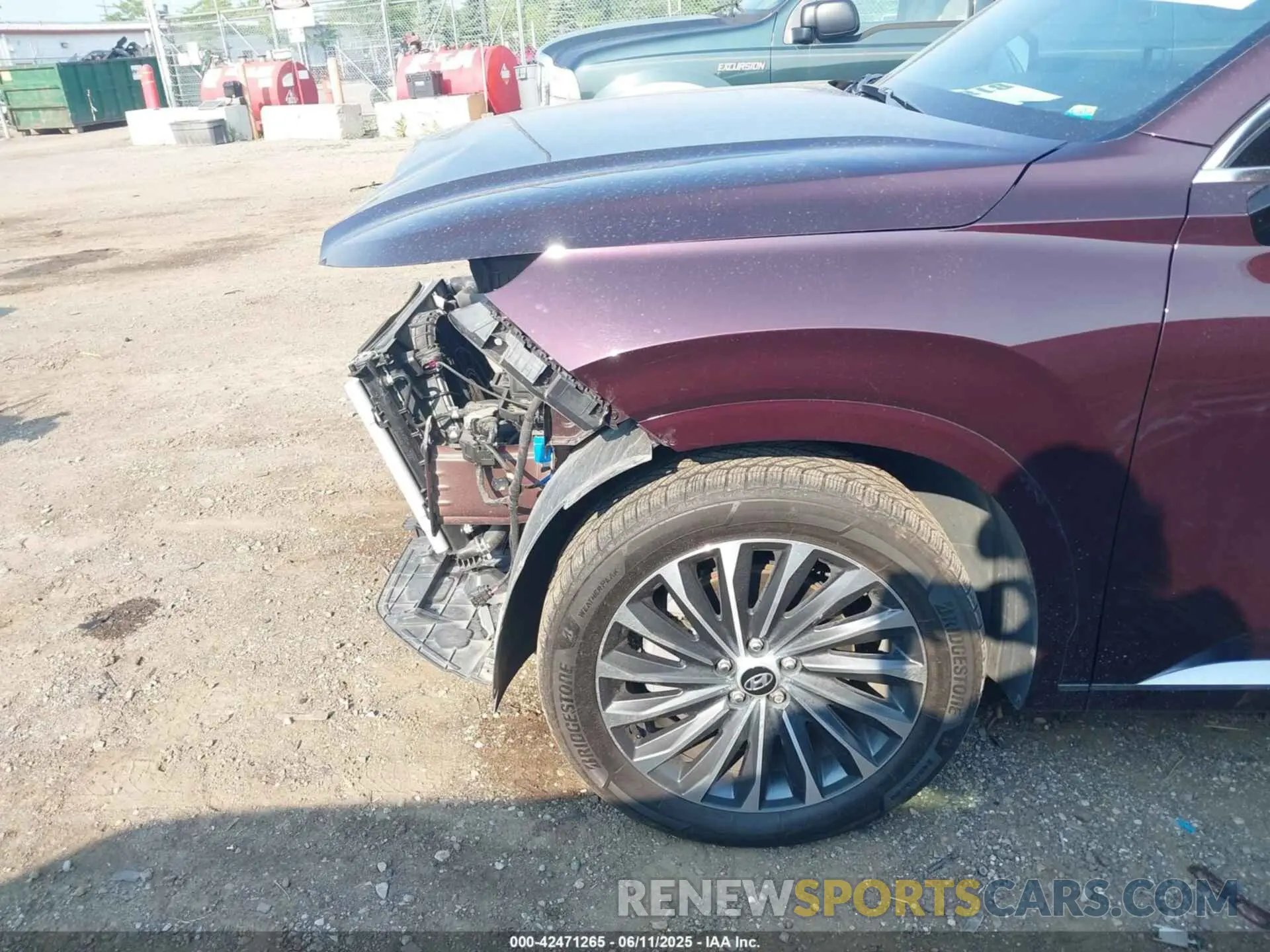 18 Photograph of a damaged car KM8R7DGE2PU514264 HYUNDAI PALISADE 2023