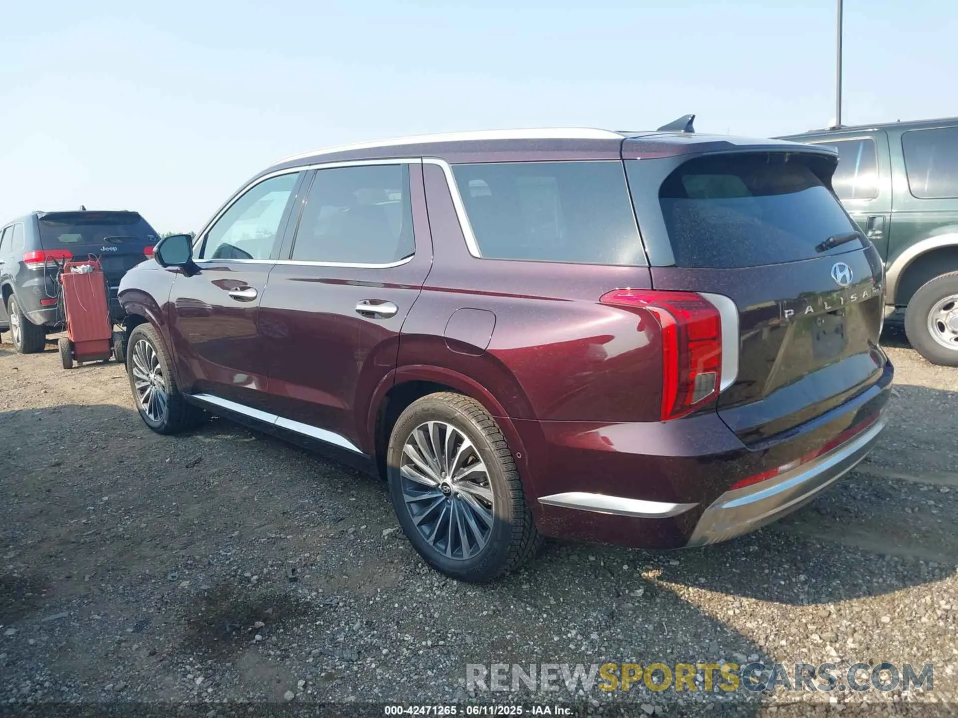 3 Photograph of a damaged car KM8R7DGE2PU514264 HYUNDAI PALISADE 2023