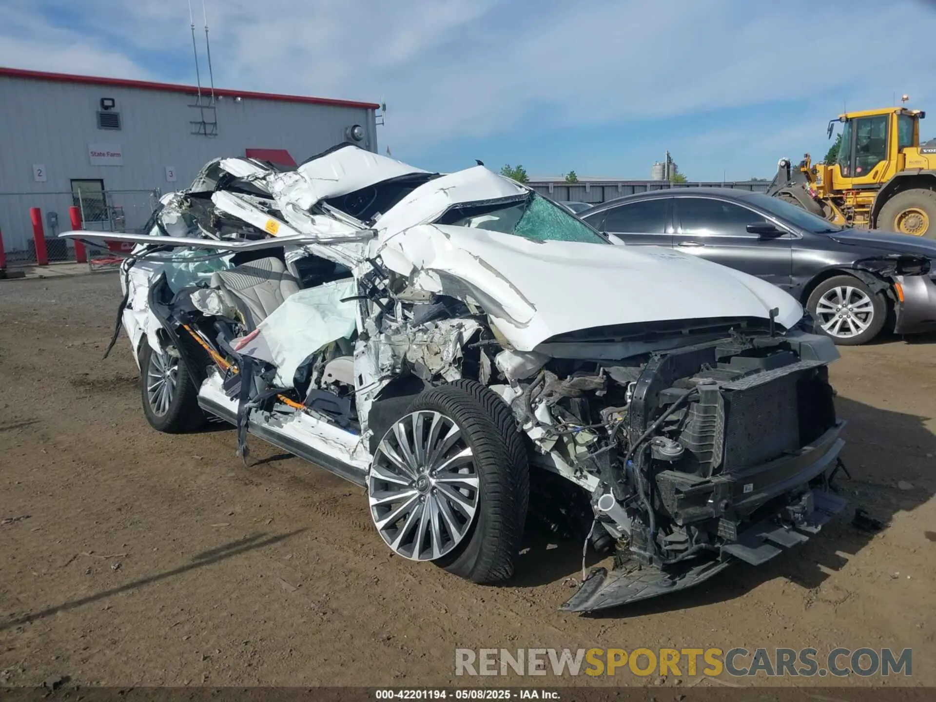 1 Photograph of a damaged car KM8R7DGE4PU567032 HYUNDAI PALISADE 2023
