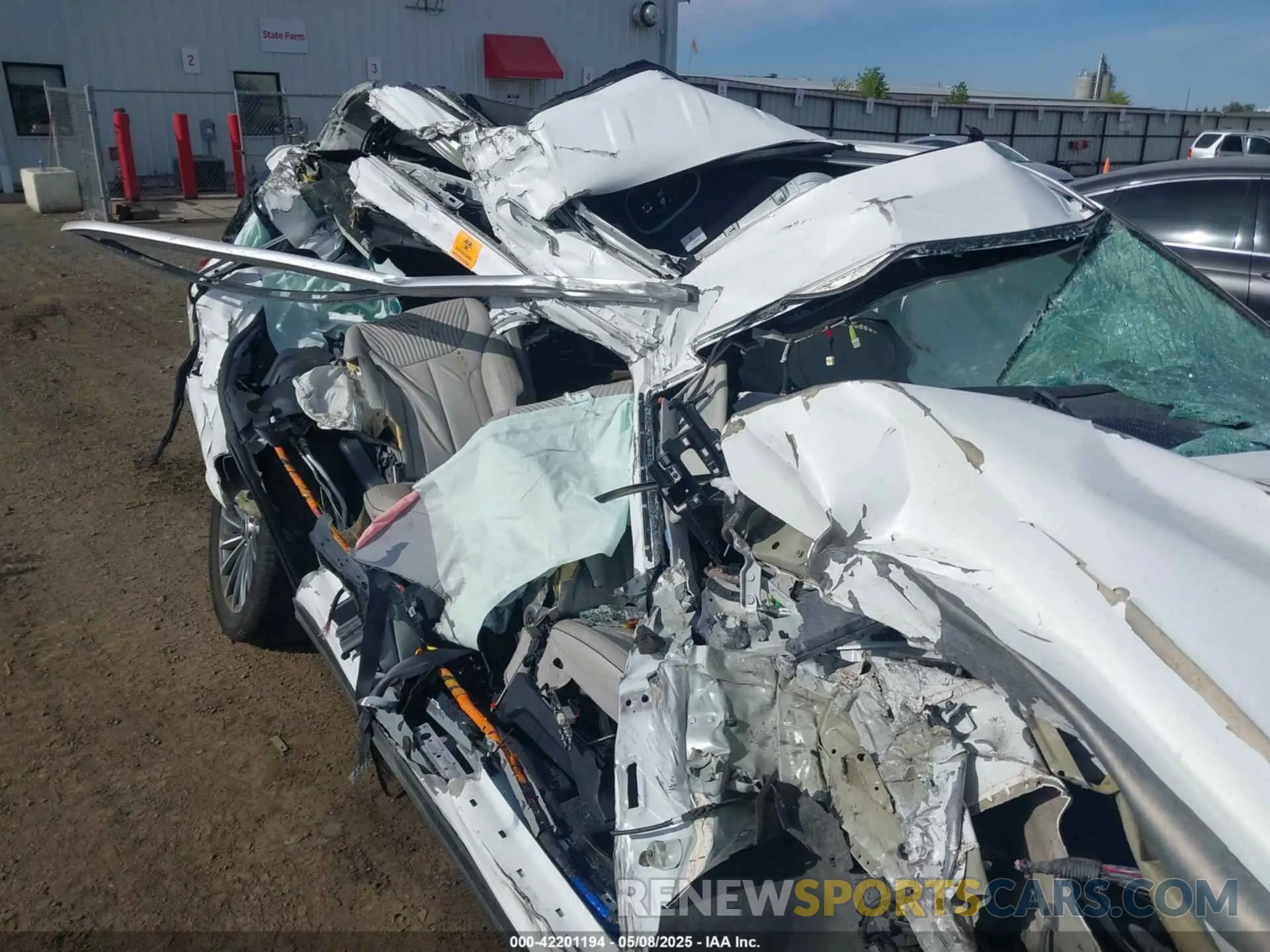 6 Photograph of a damaged car KM8R7DGE4PU567032 HYUNDAI PALISADE 2023
