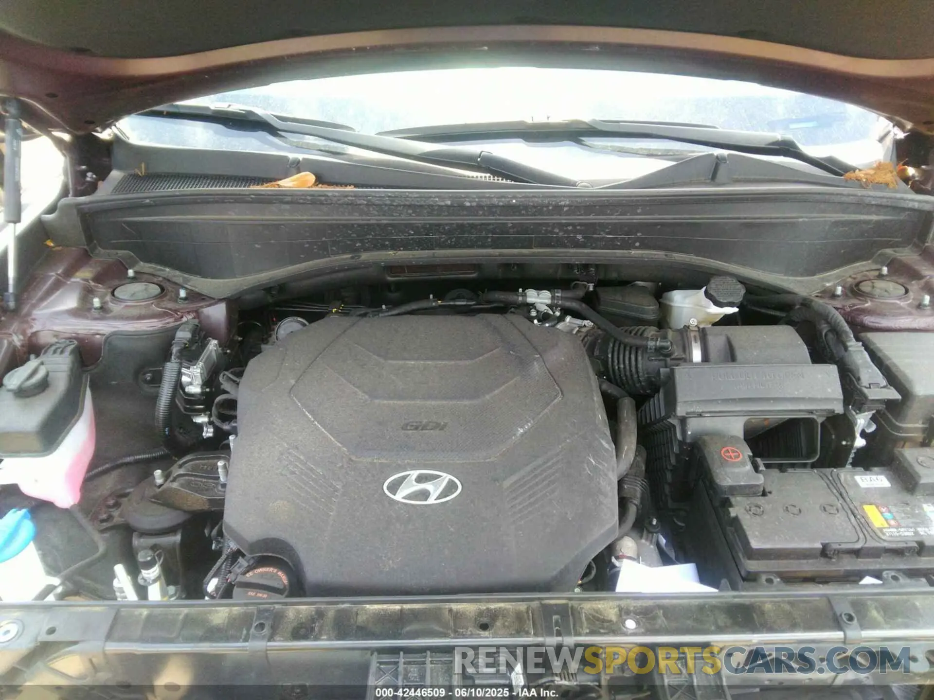 10 Photograph of a damaged car KM8R7DGE4PU600384 HYUNDAI PALISADE 2023